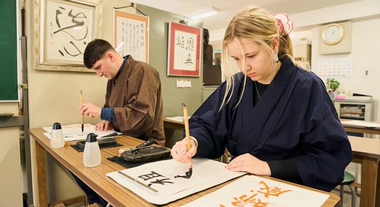 Tokyo Japanese Calligraphy Experience