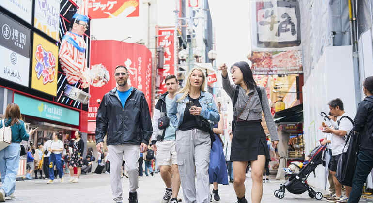 Tour de exploração da vida nocturna e gastronomia de Osaka Organizado por Local Guide Stars