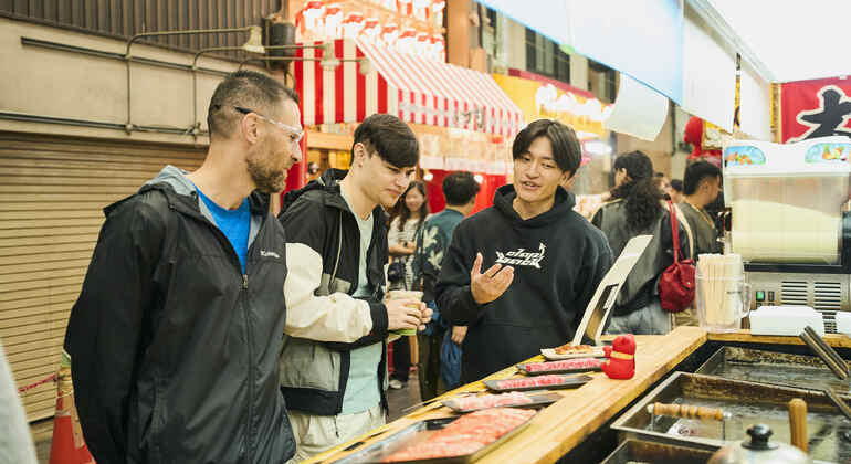Recorrido por el distrito nocturno y gastronómico de Osaka Japón &mdash; #7