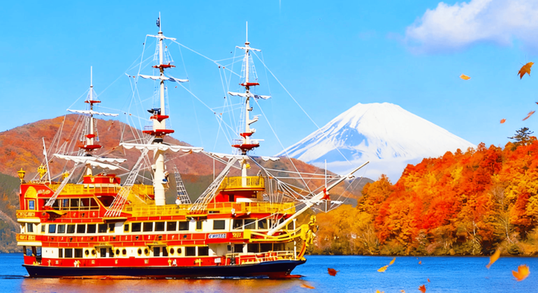 Tokyo: Mt. Fuji Cruise & Hakone Ropeway Day Trip by Bus Provided by Local Guide Stars