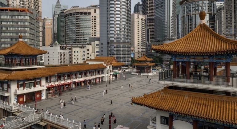 Entriamo nel tour della città cyberpunk di Chongqing Cina &mdash; #5