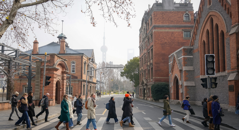 Il percorso dell'antica Shanghai Tour gratuito, China