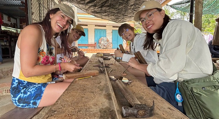 Hoi An Land Radfahren Kostenlose Tour & Kim Bong Woodcraft Village Vietnam &mdash; #11