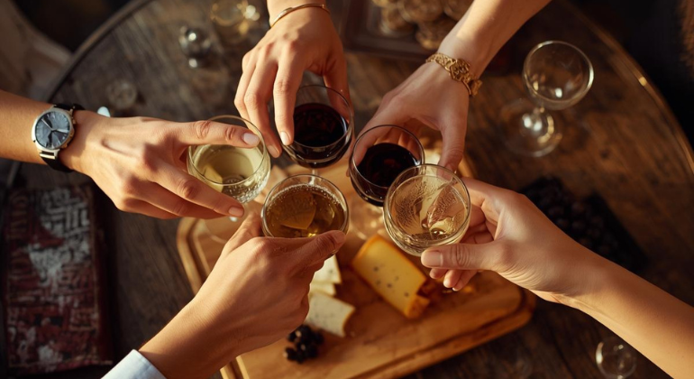 Geschmack von Paris: Wein- und Käseerlebnis