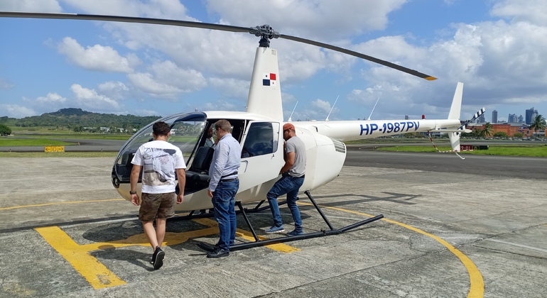 Historic Helicopter Tour Flying Over Panama City Provided by Paul Rich