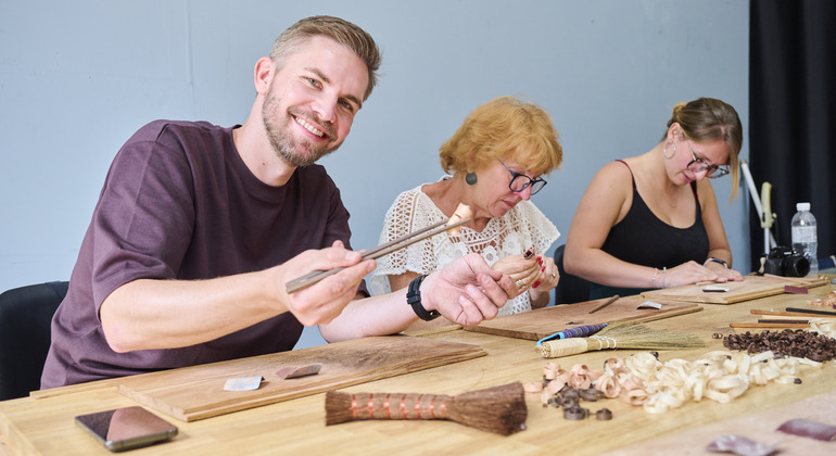 Tokyo Ginza Chopstick-Making Workshop Experience Japan &mdash; #4