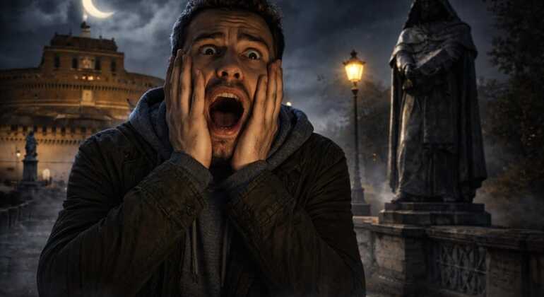 Rome la nuit : fantômes, hérétiques et histoires interdites