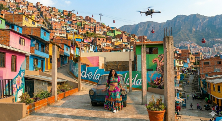 Cinematic Drone Video at Chualluma Colors Private Terrace Bolivia &mdash; #3