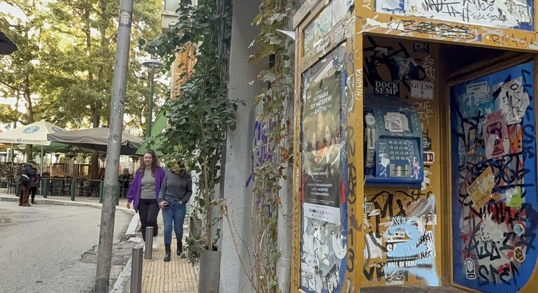 Recorrido por las murallas de Atenas: Un viaje por el arte callejero Grecia &mdash; #5