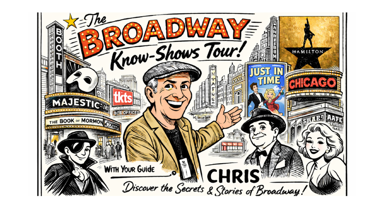 The Broadway Know-Shows Free Tour in NYC Provided by Walk With Chris