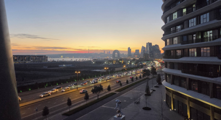 Free Tour: Modern Baku Skyline & White City Walk  Provided by Hussain Kerim