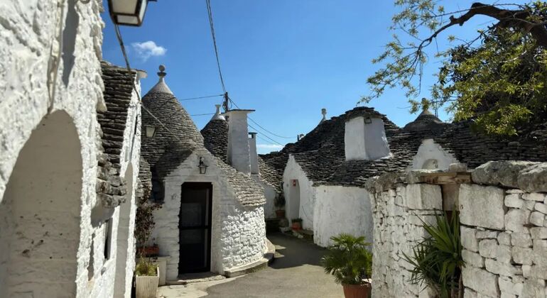 Trulli von Alberobello auf einer UNESCO-Tour Bereitgestellt von Michele Martulli