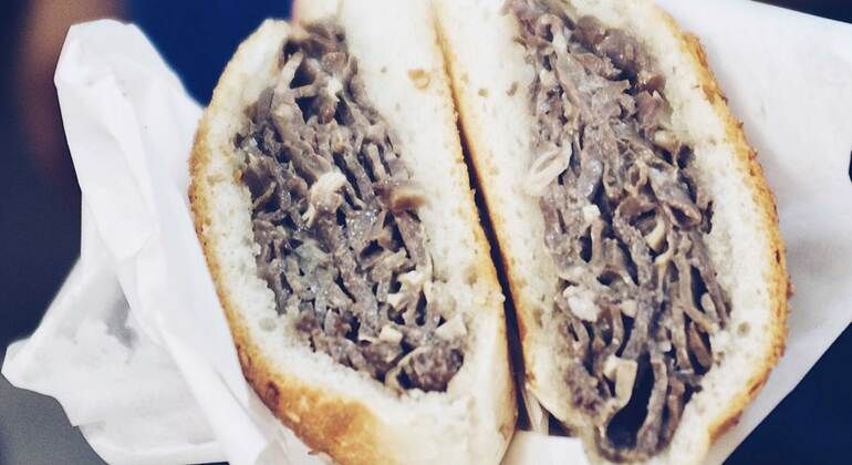 Visita de comida de rua ao mercado Ballarò e visita turística a Palermo