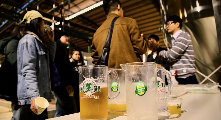 Excursão à cerveja de Taiwan: Um século da primeira fábrica de cerveja de Taiwan com degustações Taiwan &mdash; #12