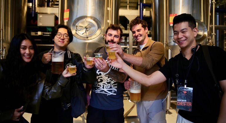 Excursão à cerveja de Taiwan: Um século da primeira fábrica de cerveja de Taiwan com degustações Taiwan &mdash; #4