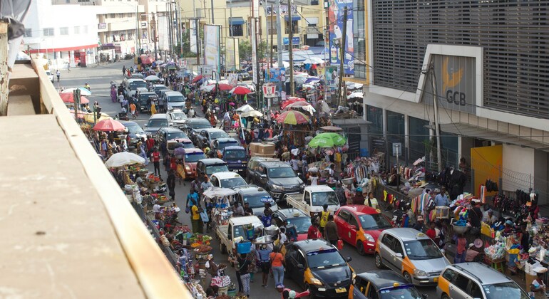 Makola Market & Art: Accra Center Walking Tour Provided by Oswald Ghana Tours OGT