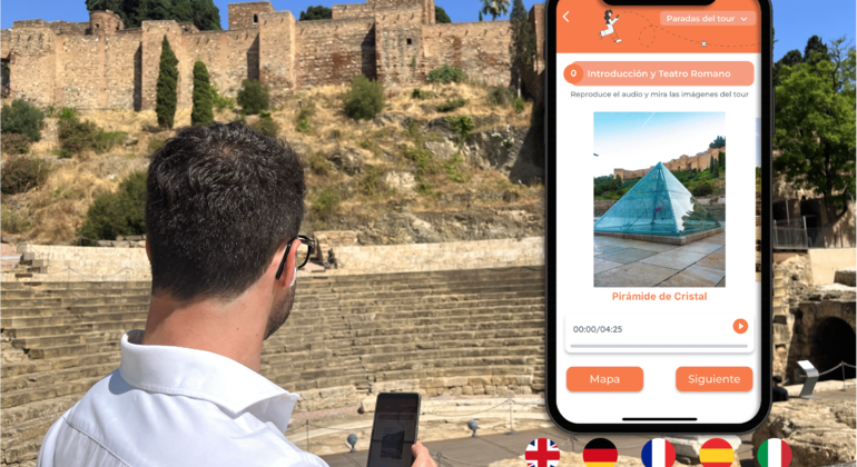 Centro Histórico de Málaga: Visita autoguiada criada pelo Guia Oficial Organizado por Cristobal
