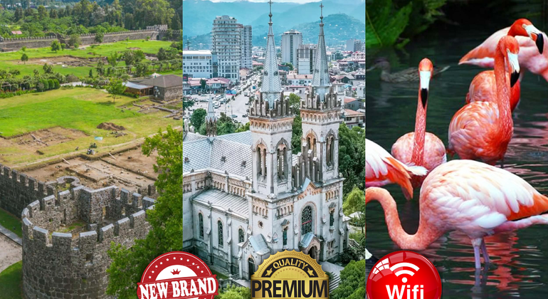 Desde Kutaisi: Excursión a Batumi, Parque Dendrológico y Gonio Fortres