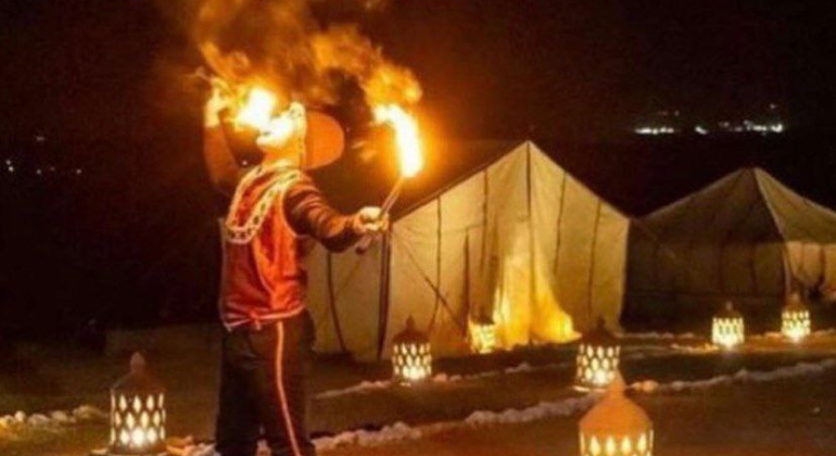 Tour con cena al tramonto nel deserto di Agafay con musica dal vivo da Marrakech Marocco &mdash; #3