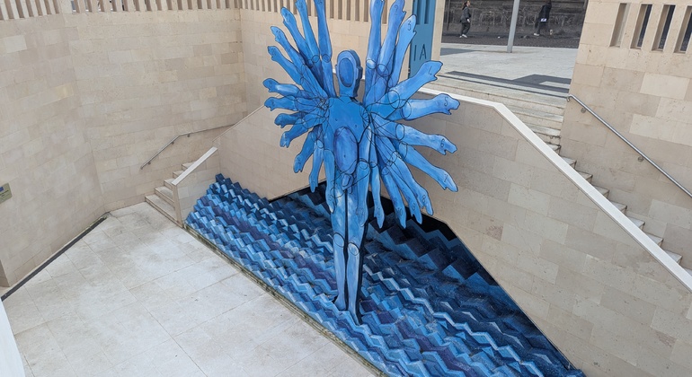 Escaliers de Naples - Urban Trekking Free Tour Italie &mdash; #9