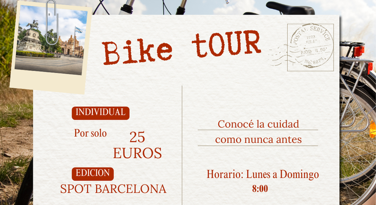 Passeio de bicicleta pela cidade de Barcelona Organizado por Spot Bike Tour in Barcelona