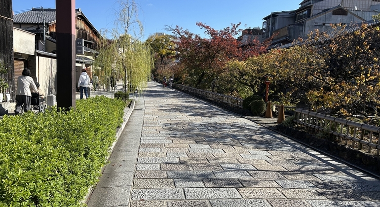 Tour a piedi del quartiere geisha di Kyoto Gion Giappone &mdash; #17