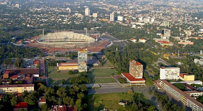 Tour gratuito Ciudad Universitaria UNAM: arte, architettura e scienza Fornito da Basstian Galindo
