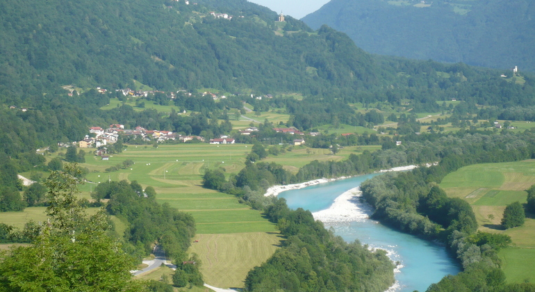 Excursion dans la vallée de la Soca au départ de Ljubljana : Kobarid, Bovec, chutes d'eau, rivière Slovénie &mdash; #7