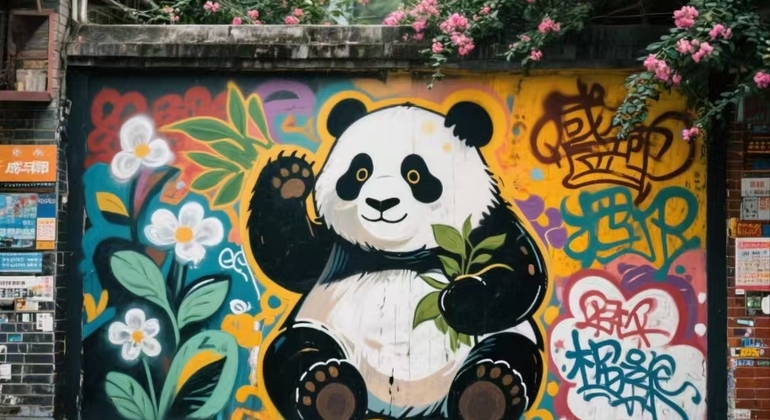 Fanghua Street & Yulin Market Tour: Art, Coffee & Street Snacks, China