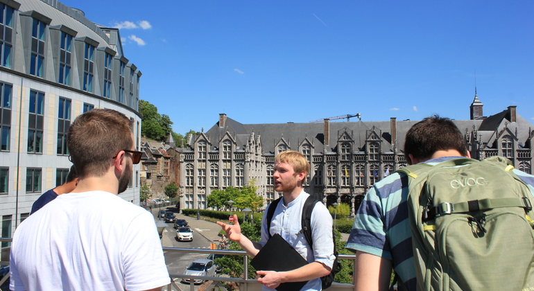 Passeio pedestre gratuito em Liège, Belgium