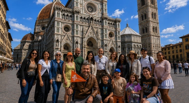 Florenz-Geschichtstour: Gewinnen Sie ein toskanisches Abendessen! Bereitgestellt von Stefano