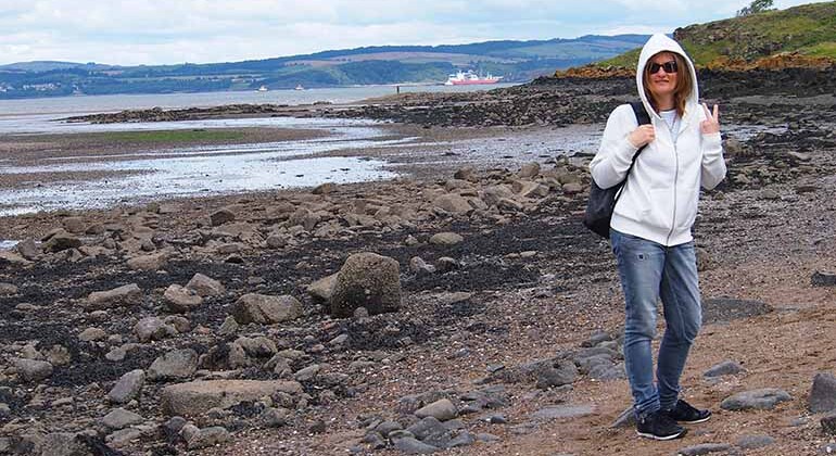 Excursión gratuita a la playa y la isla de Cramond