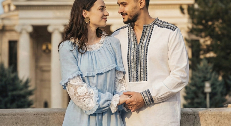 Tour gratuito di foto Instagram a Bucarest: Foto professionali al Palazzo e al Passaggio Romania &mdash; #2