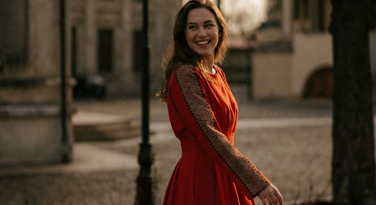 Tour gratuito di foto Instagram a Bucarest: Foto professionali al Palazzo e al Passaggio Romania &mdash; #13