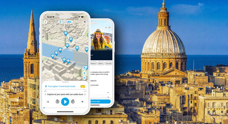 App Audioguía: Valletta City Tour Operado por TouringBee