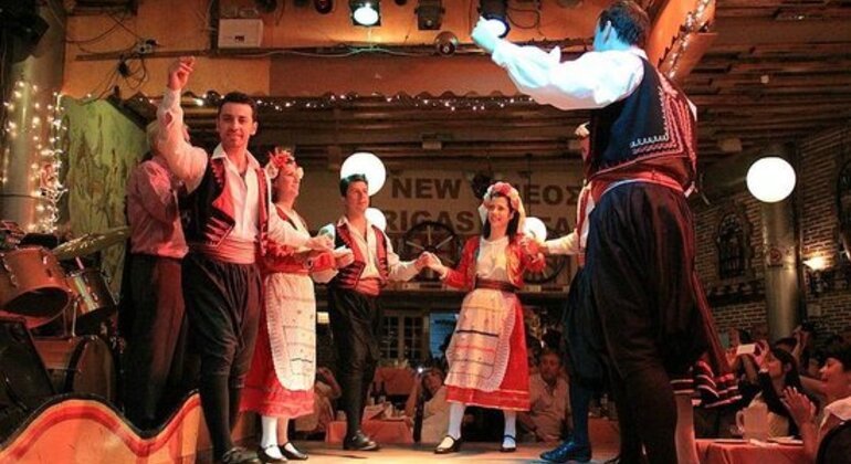 Jantar com espetáculo grego Zorbas, o Grego