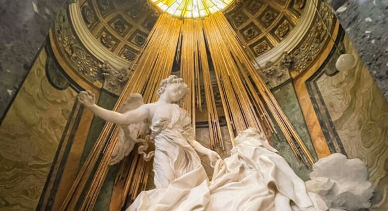 Visite guidée de l'Ecstasi de Sainte Thérèse au Bernin Italie &mdash; #2