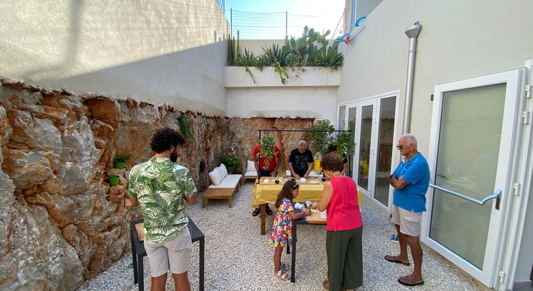 Aula e degustação de busiate com Pesto alla Trapanese Tour Itália &mdash; #4