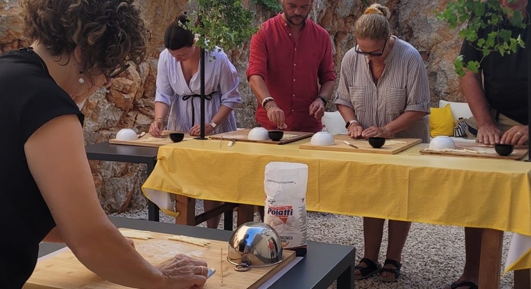 Aula e degustação de busiate com Pesto alla Trapanese Tour Itália &mdash; #5