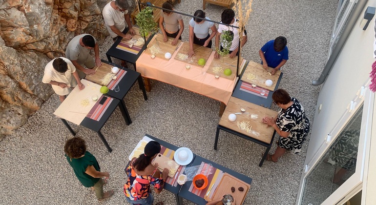 Aula e degustação de busiate com Pesto alla Trapanese Tour Itália &mdash; #10