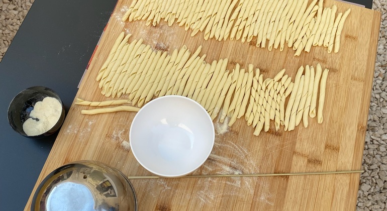 Aula e degustação de busiate com Pesto alla Trapanese Tour Itália &mdash; #13