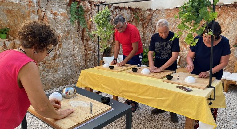 Aula e degustação de busiate com Pesto alla Trapanese Tour Itália &mdash; #14