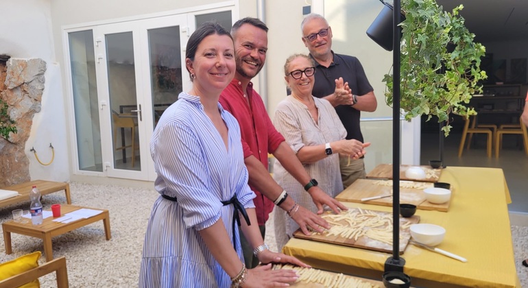 Aula e degustação de busiate com Pesto alla Trapanese Tour Itália &mdash; #19