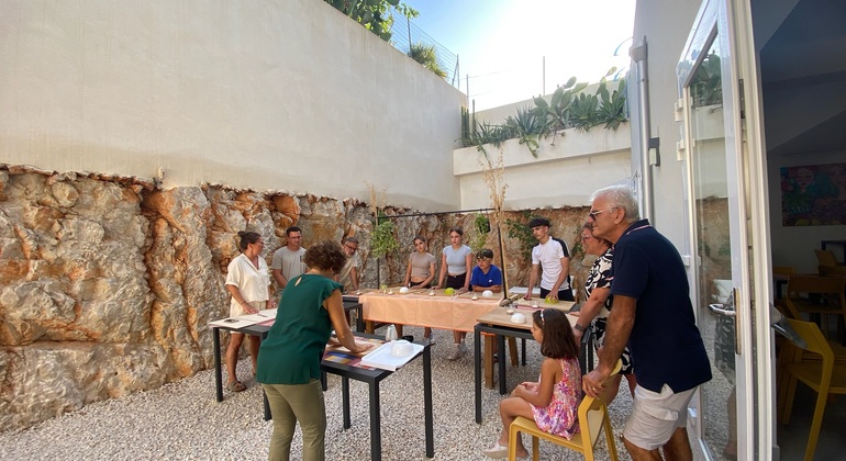 Aula e degustação de busiate com Pesto alla Trapanese Tour Itália &mdash; #23