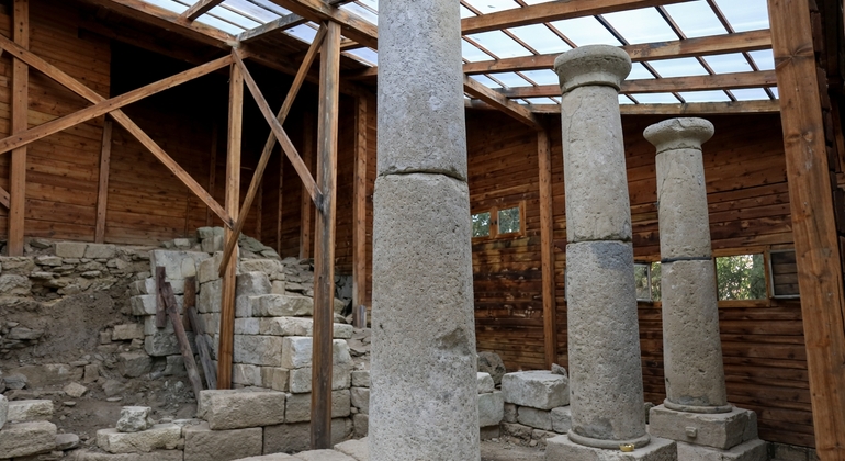 From Veliko Tarnovo: Starosel Thracian Tomb & Roman Baths in Hissarya Bulgaria &mdash; #10