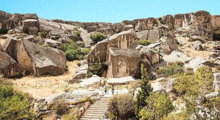 Mud Volcanoes, Rock Engravings, Fire Mountain & Temple Guided Tour Azerbaijan &mdash; #4