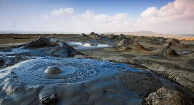 Mud Volcanoes, Rock Engravings, Fire Mountain & Temple Guided Tour Azerbaijan &mdash; #12