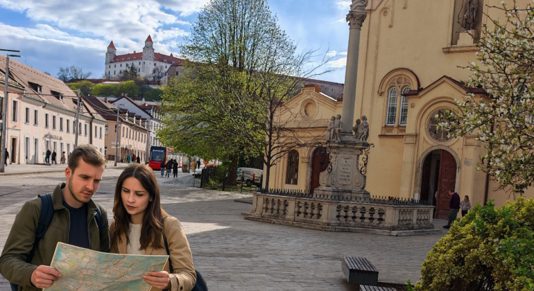 Juego de escape al aire libre: Detengamos el virus en Bratislava Eslovaquia &mdash; #5