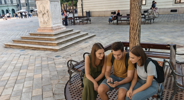 Juego de escape al aire libre: Detengamos el virus en Bratislava Eslovaquia &mdash; #9