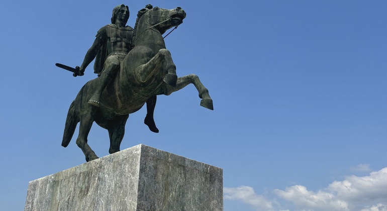 Visita guiada gratuita a Tessalónica através dos mitos e dos contos